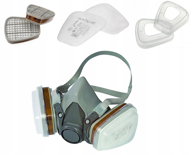 Masky, filtre a absorbéry 