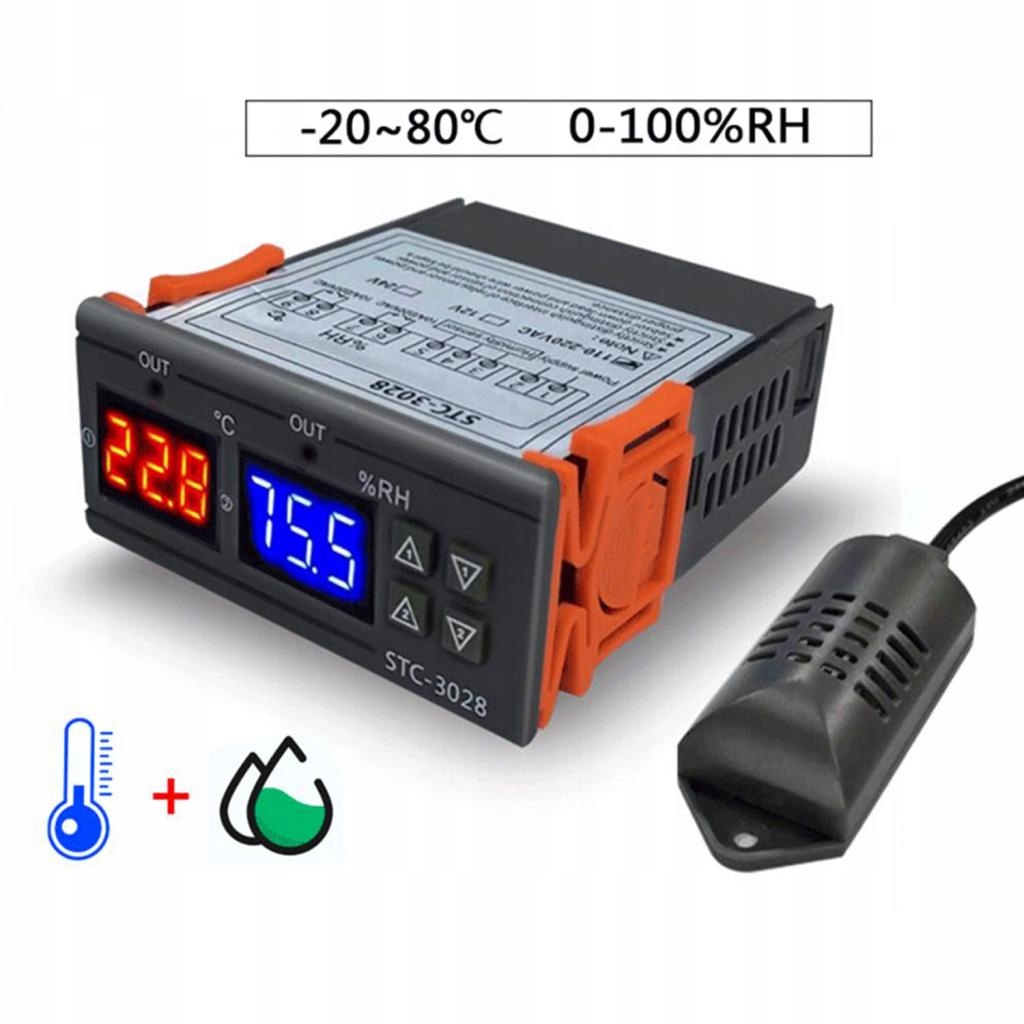 1 ks regulátor vlhkosti vzduchu - 220V