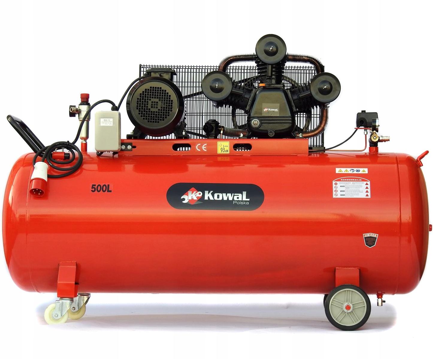 Olejový kompresor Kowal Polska k34 500 l 10 bar