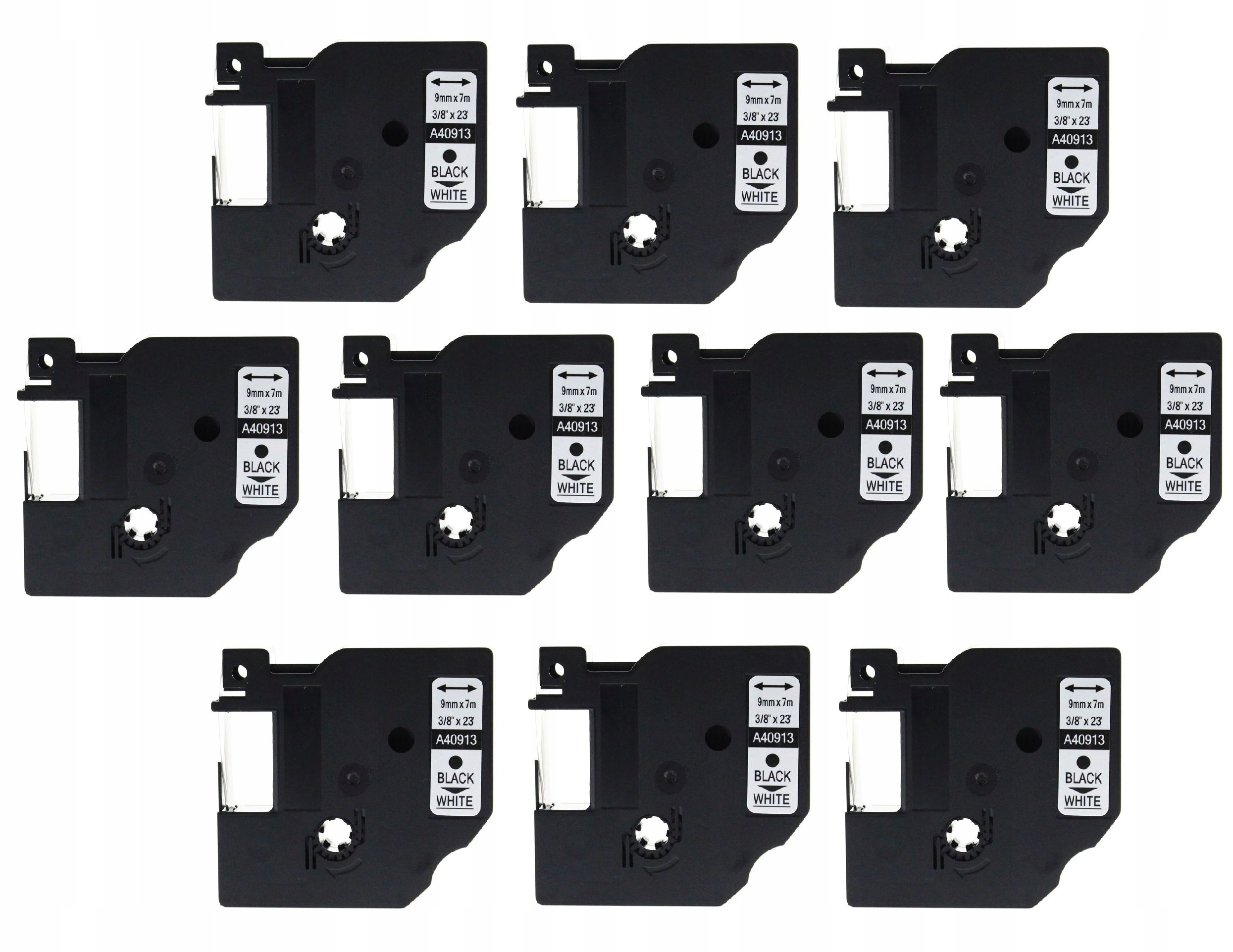 10x nahradenie pásky A40913 za Dymo D1 40913