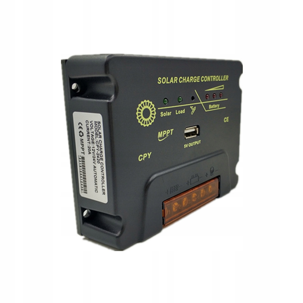 12 / 24V 10A solárny panel USB solárne nabíjanie ovlád
