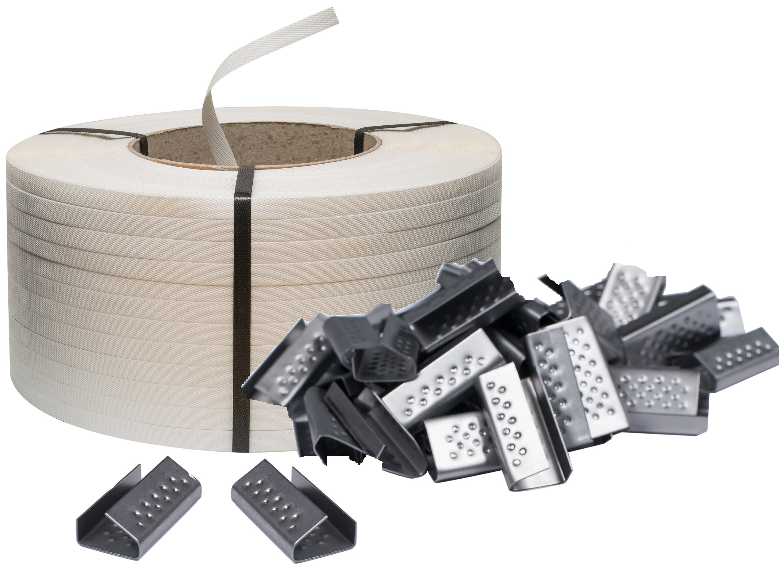 12 TAPE pásov CLAMPS páskovač plechu SET