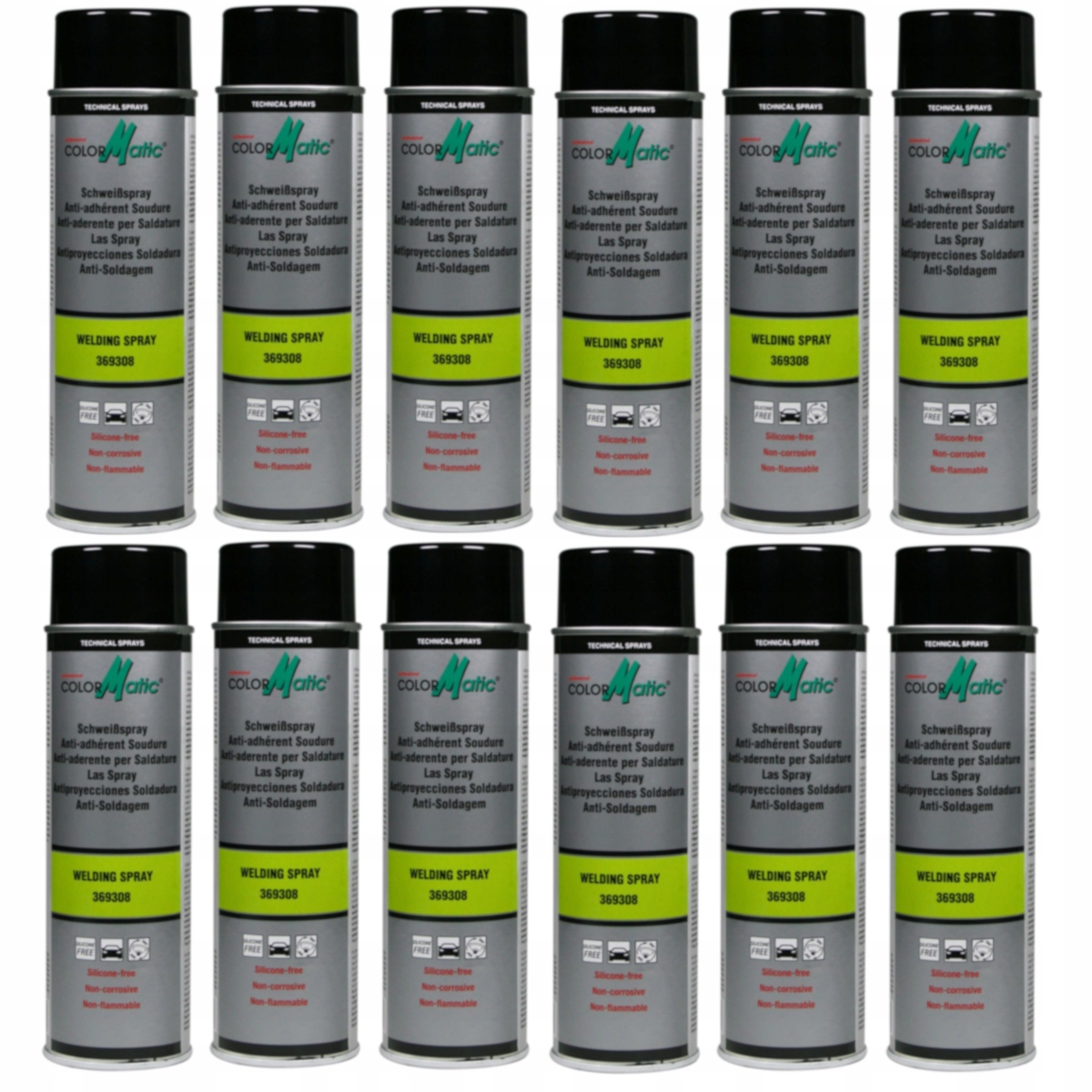 12 x MOTIP ZVÁRAČSKÝ SPREJ ANTI-SPATTER 400ML