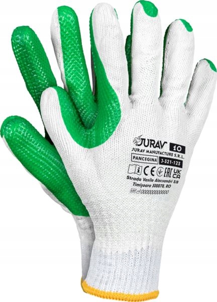 Rukavice JURAV J-PANCEGINA veľkosť 10 - XL 1 pár