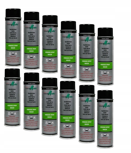 12x POĽNOHOSPODÁRSTVO SPREJTE LEPIDLO SILNÉ V 500 ML