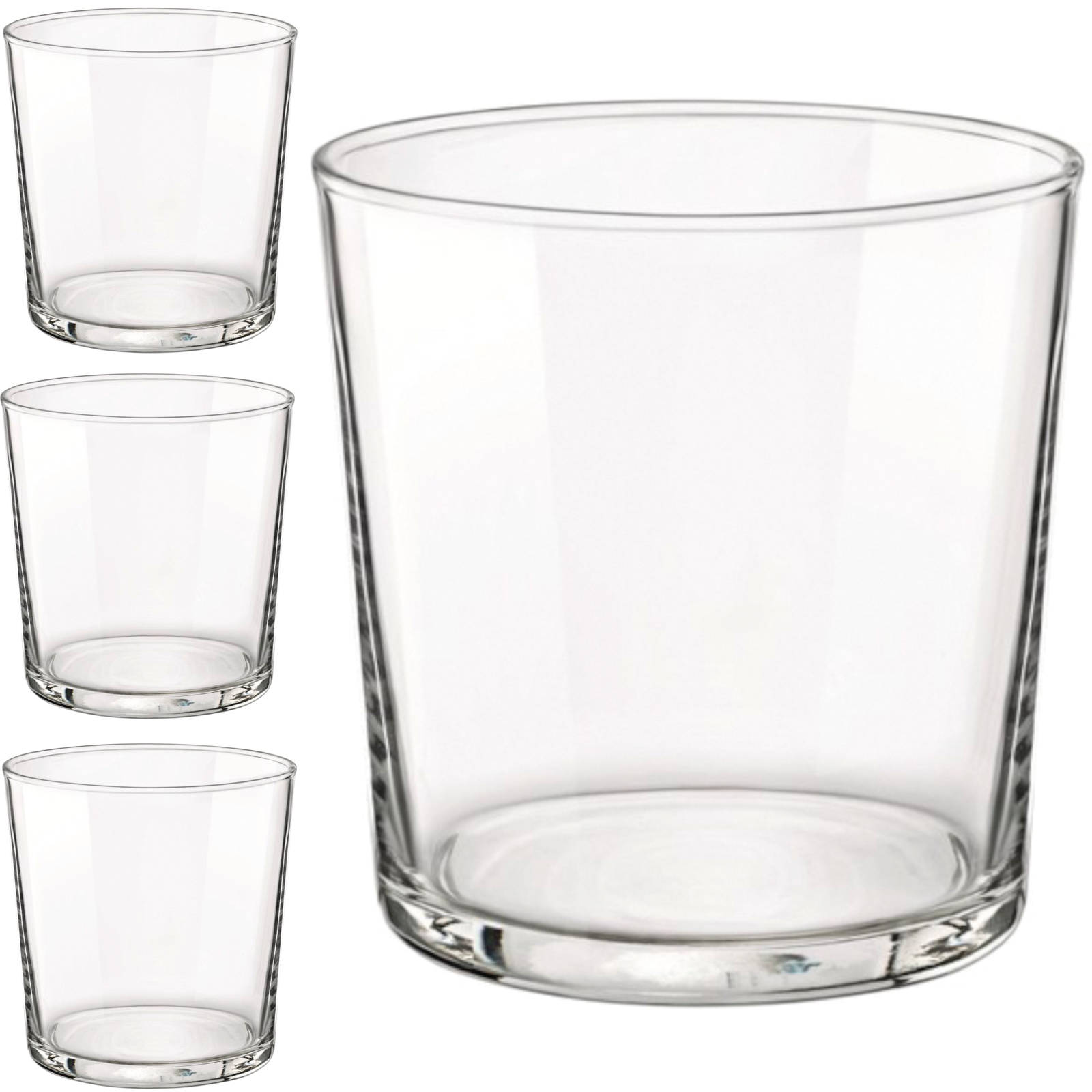 12x Nízke sklo BODEGA Hendi Tvrdené sklo 355 ml