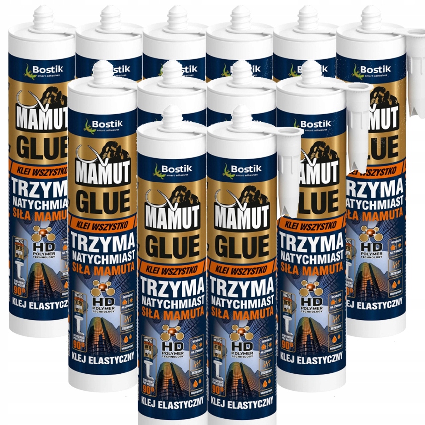 12x Den Braven Mamut Glue univerzálne lepidlo 290ml