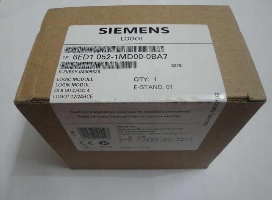 1 KS NOVÝ Siemens 6ED1052-1MD00-0BA7