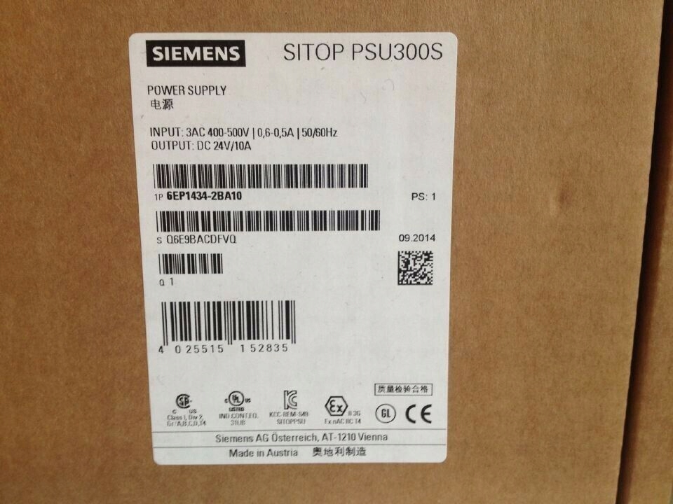 1 KS NOVÝ Siemens 6EP1434-2BA00