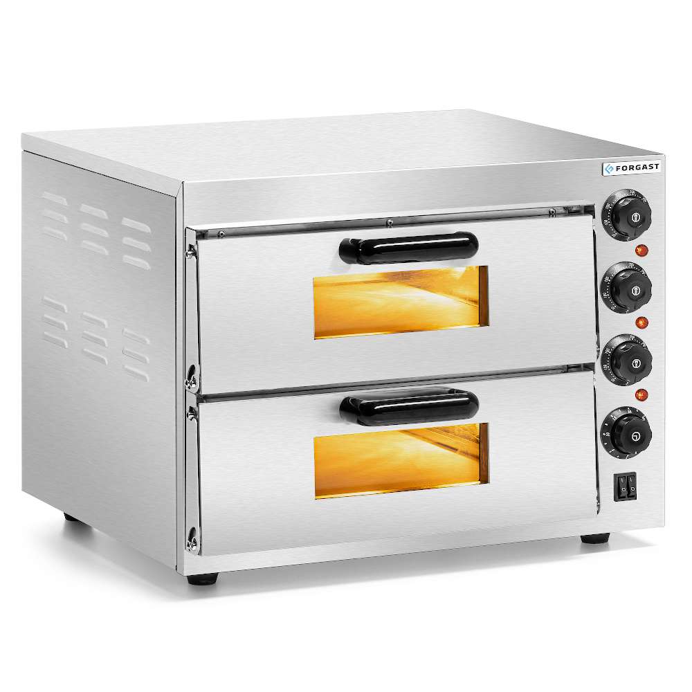 2-KOMOROVÁ RÚRA NA PIZZU 2x40 CM FORGAST FG09553
