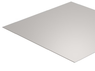 2 mm plech z nehrdzavejúcej ocele H18 1000 x 500 mm odolný voči kyselinám