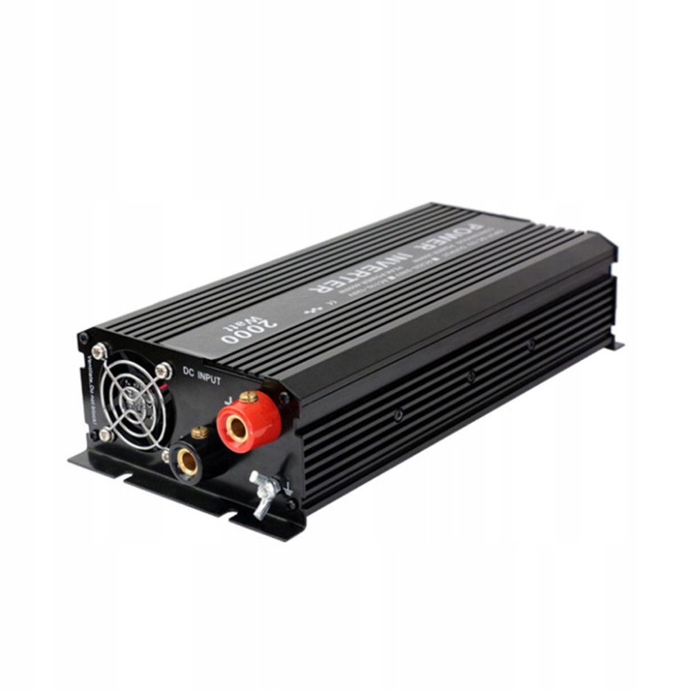 2 000W invertor do auta. Napájanie 12V DC až 220V