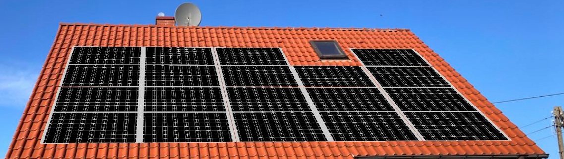 23 900 PLN fotovoltaické 6,2kW CELO-ČIERNA inštalácia + montáž