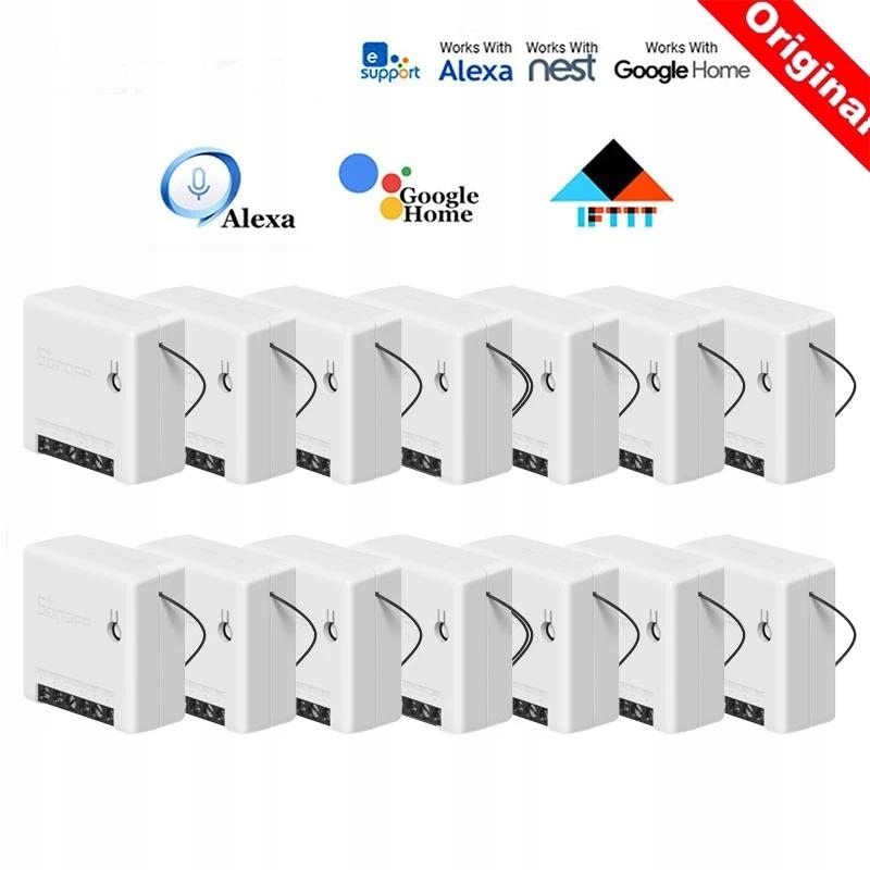 [30 ks] Mini wifi inteligentný časovač, bezdrôtový