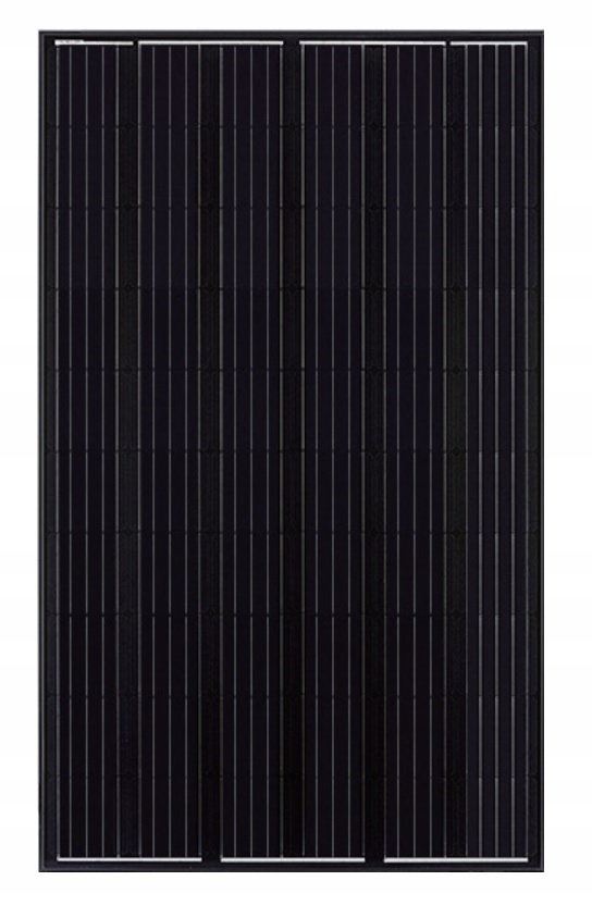 320 W solárny modul, čierny panel, pv mono