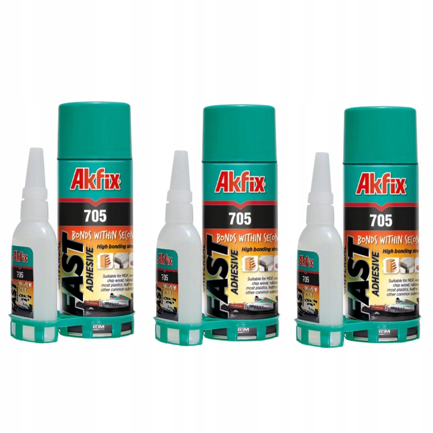 Akfix univerzálne sekundové lepidlo 200 ml
