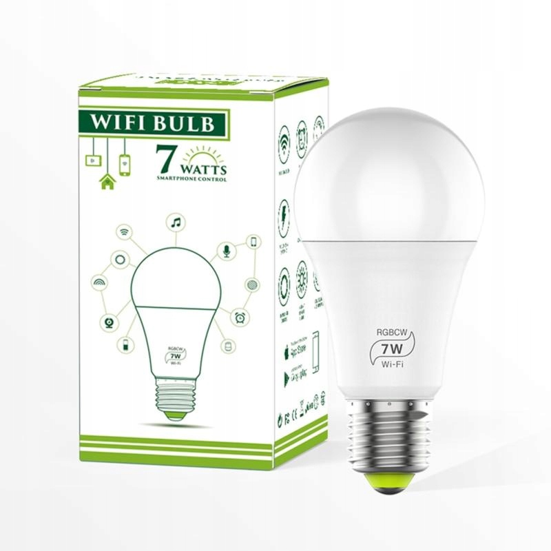 [4 ks] Magic WiFi LED žiarovka pre inteligentné žiarovky, žiarovka