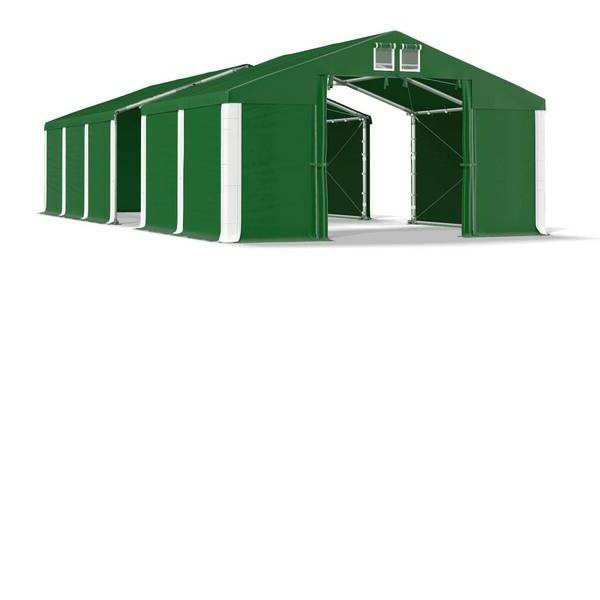 Stabilný oceľový skautský stan 4x14m