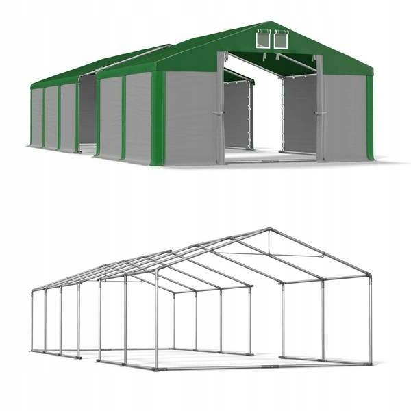 Skladovací stan 4x24m pevný priemyselný silný