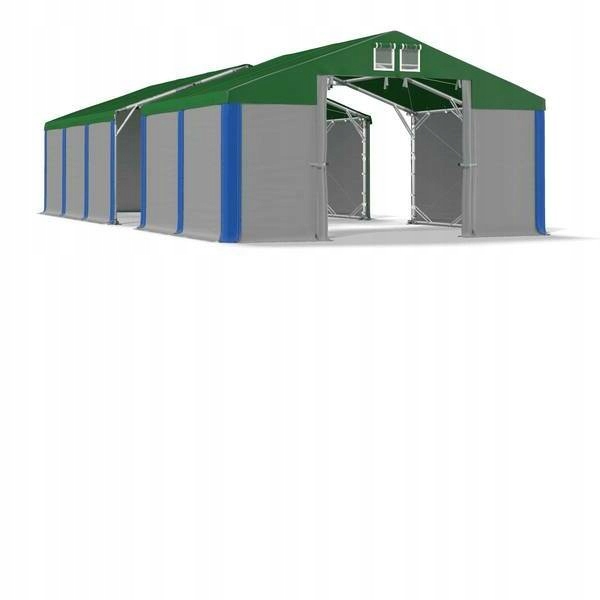 Skladovací stan na suchý zips 4x24m po celý rok