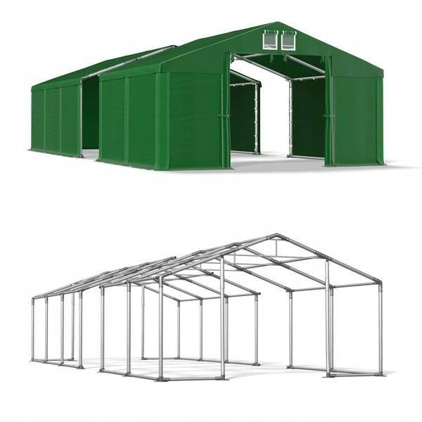 4x30m Vysoký garážový skladovací stan ø50 mm