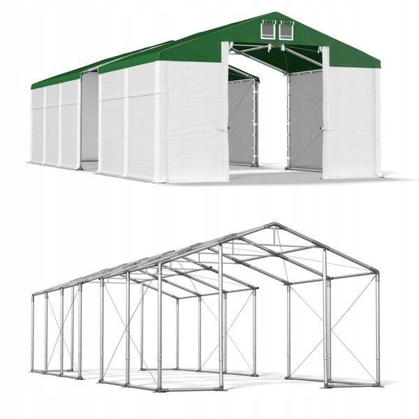 4x32m 3-4,2m Úložný stan s ťažnými lanami