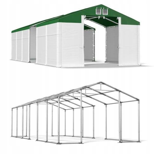 4x32m 3-4,2m Masívny dielenský úložný stan