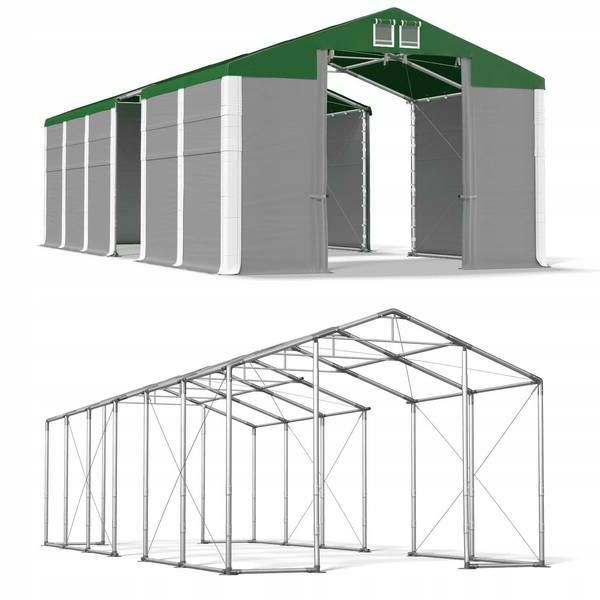 4x32m 4-5,2m Silný priemyselný skladovací stan