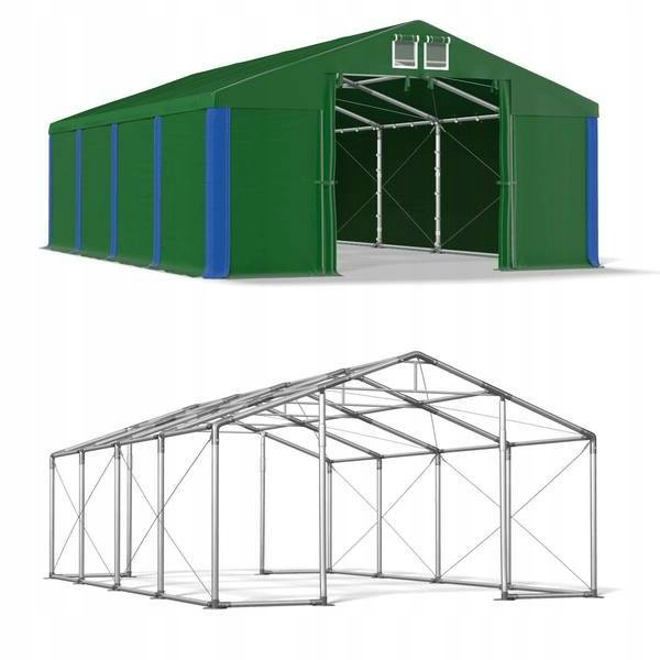 Pevný celoročný skladovací stan 4x8m