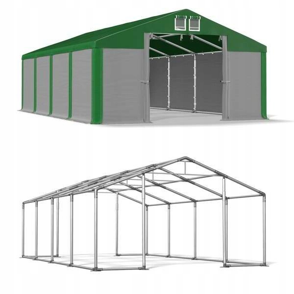 Skladovací stan 4x8m fi50 mm, pevná garáž