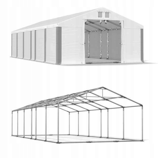 Letný skladovací stan 5 x 11 m plus silné stany