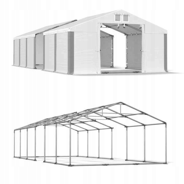 Letný skladovací stan 5 x 15 m plus silné stany