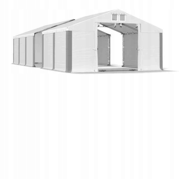 Skladovací stan 5x22m, garáž z pevnej ocele