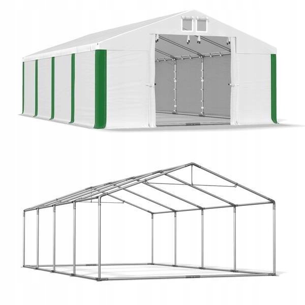 Skladovací stan 5x8m, spodná skautská štruktúra