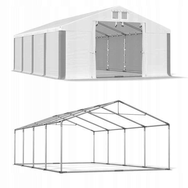 5 x 8 m. Skladovací stan. Stabilný