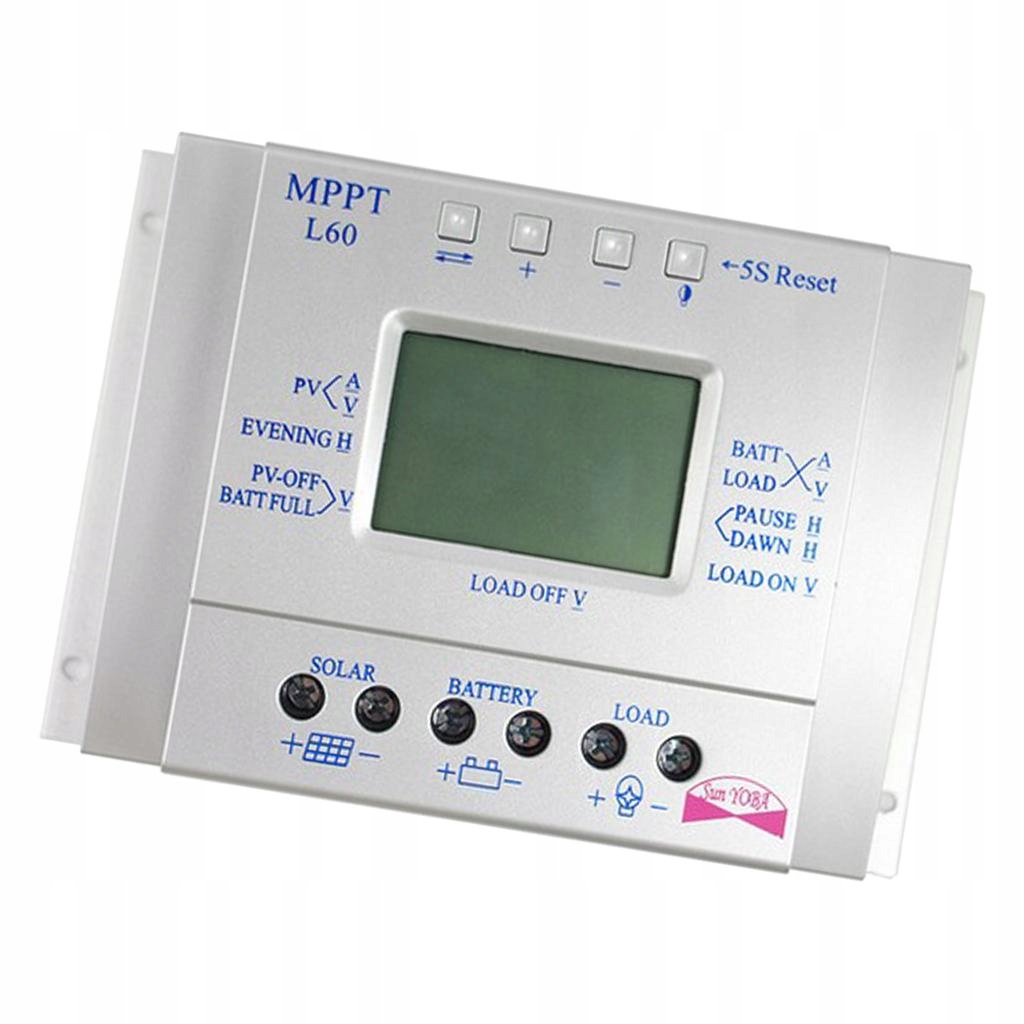 MPPT 60A regulátor nabíjania Modulový regulátor