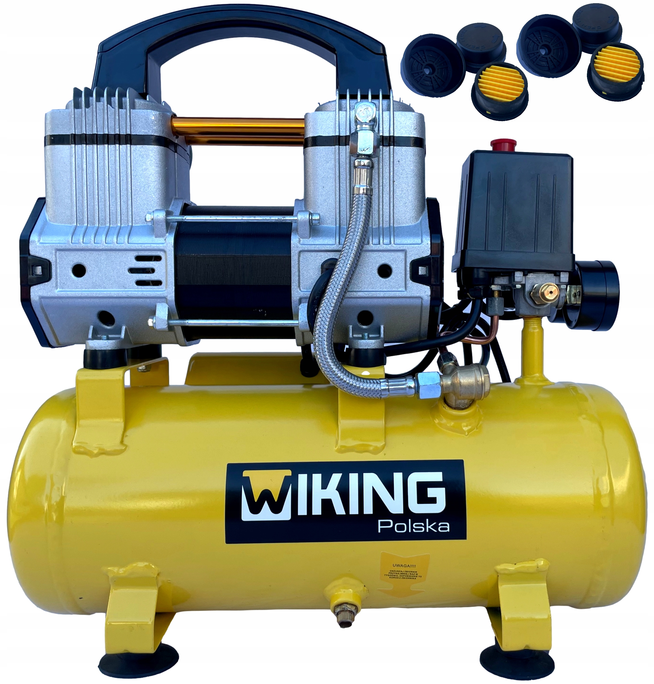 Bezolejový kompresor Wiking Polska LJ1100-6 6 l 10 bar