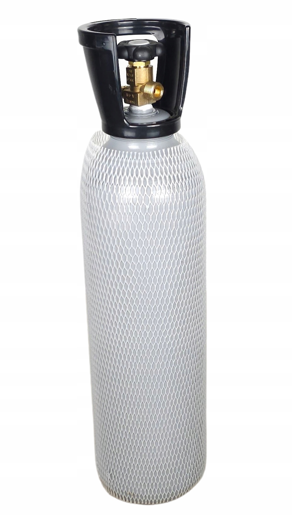 8L 150 bar CO2 fľaša, Dioxid, na potravinárske účely, nízka 65 cm, sud