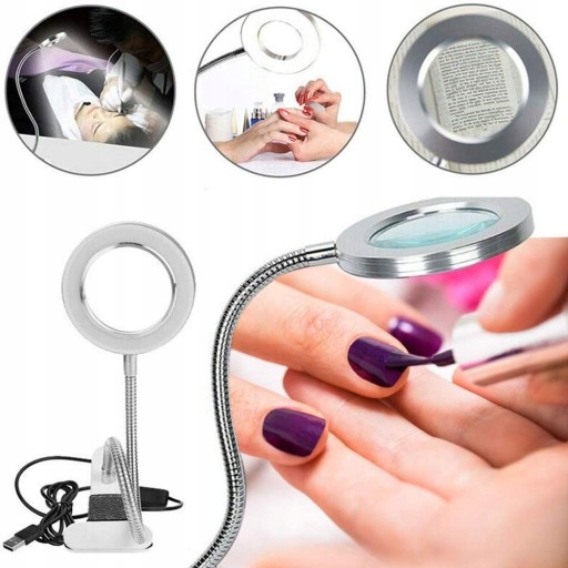 Kozmetická lampa - 8x na nechty časopisu Beauty Light make -up lampa