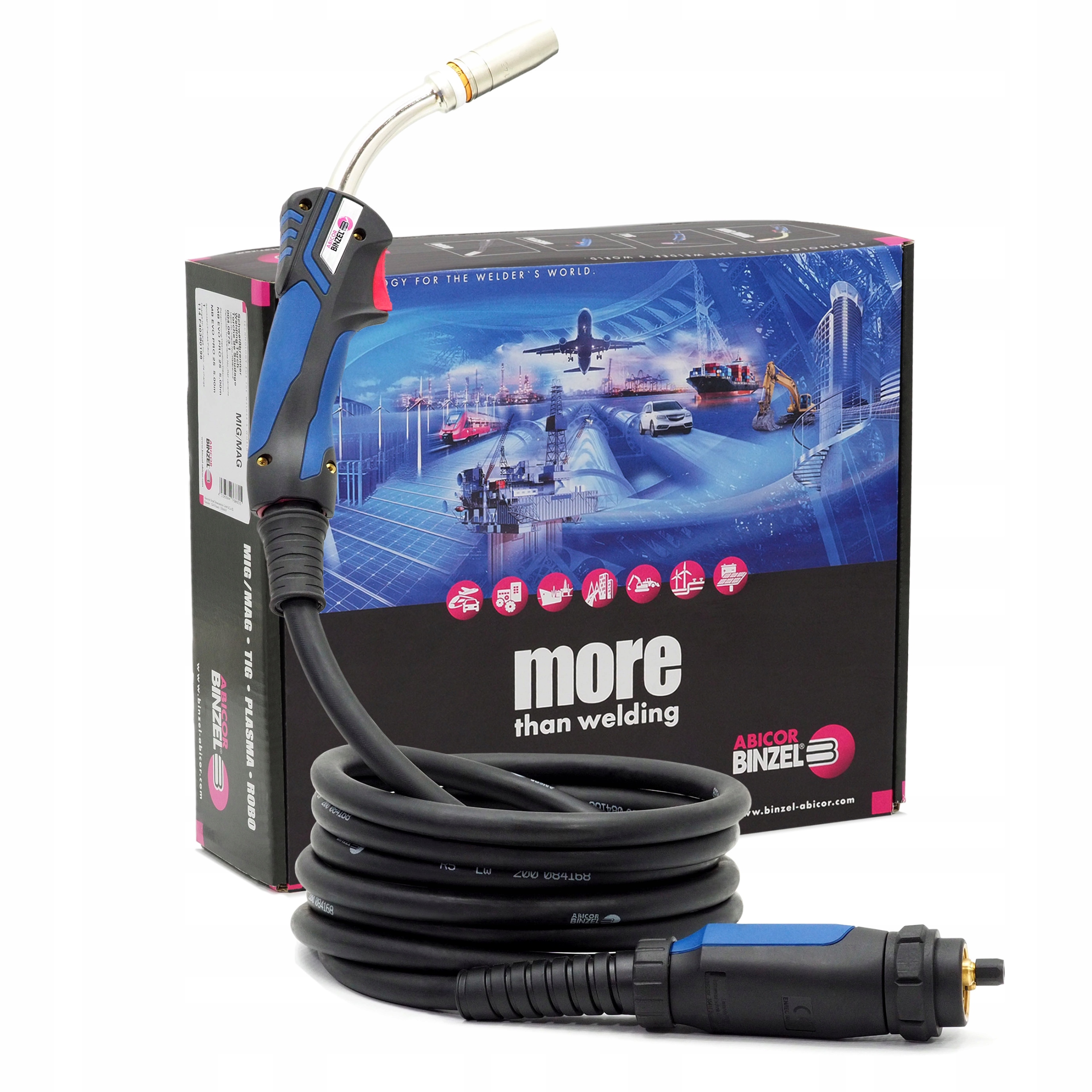 Zvárací držiak ABICOR BINZEL EVO PRO MB-25 4 m