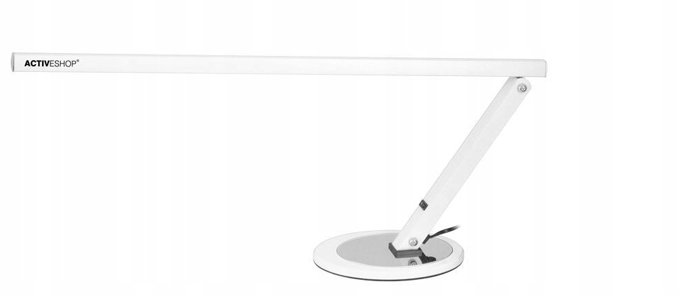 AKTÍVNA STOLNÁ SVIETIDLO SLIM 20W BIELA LED