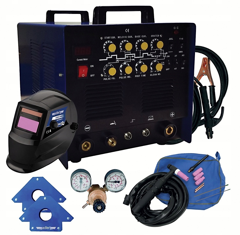 ZVÁRAČSKÝ STROJ ADLER TIG AC / DC-200 PULSE INVERTER