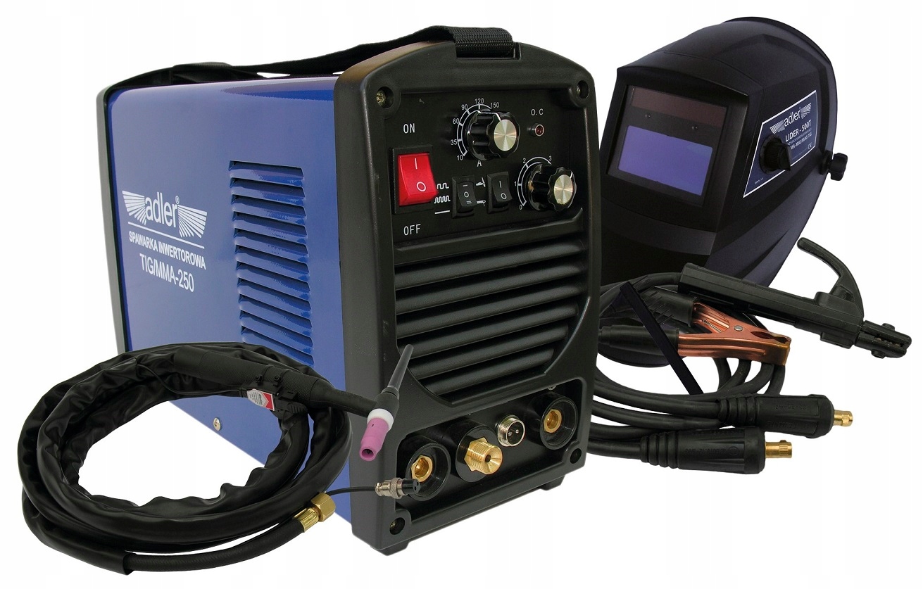 ZVÁRACÍ STROJ ADLER TIG / MMA INVERTER-250 250A + MASKA