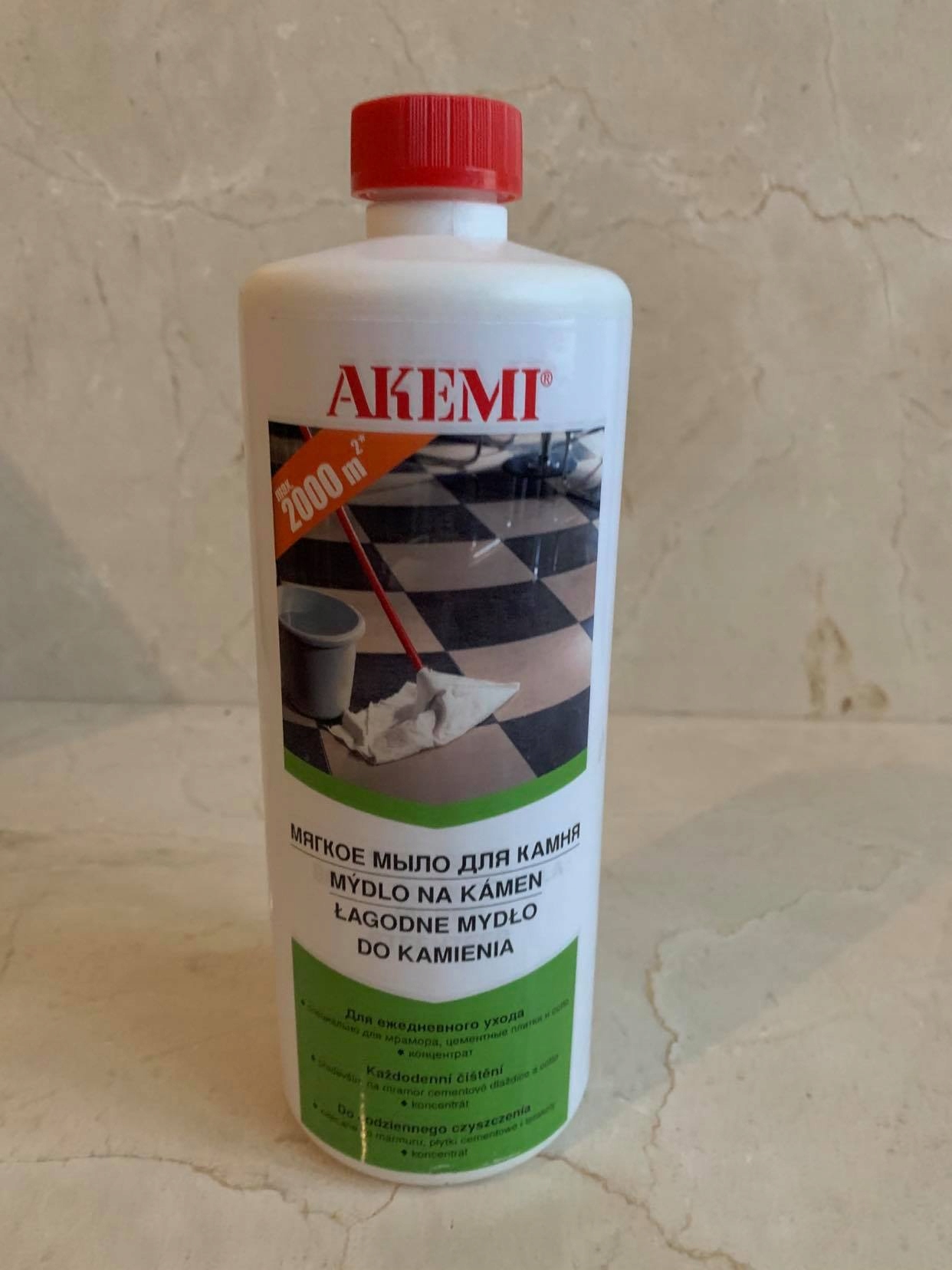 AKEMI Mierne kamenné mydlo 1L pranie