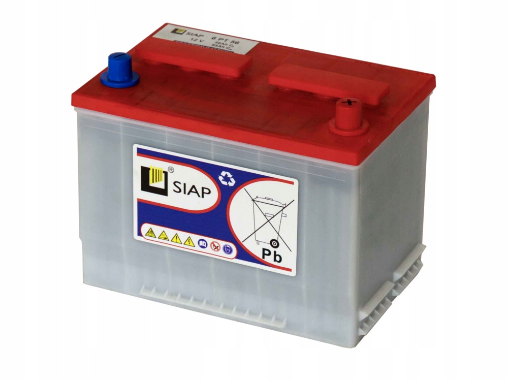 TRAKČNÁ BATÉRIA SIAP 6PT56 12V 56AH / 68AH