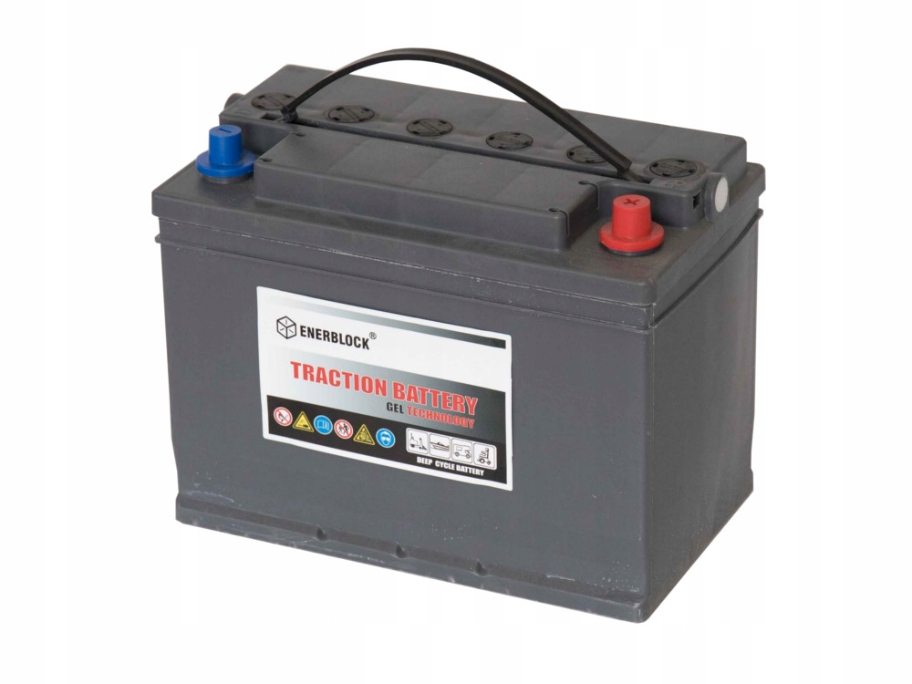 GÉLOVÁ TRAKČNÁ BATÉRIA ENERBLOCK 12V 80AH