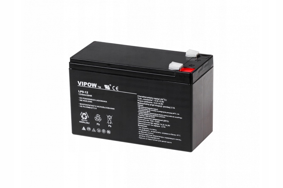NABÍJACIA BATÉRIA 12V 9AH VIPOW