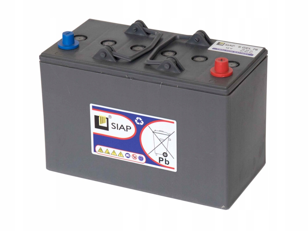 GÉLOVÁ BATÉRIA SIAP 6GEL76 12V 76AH / 87AH