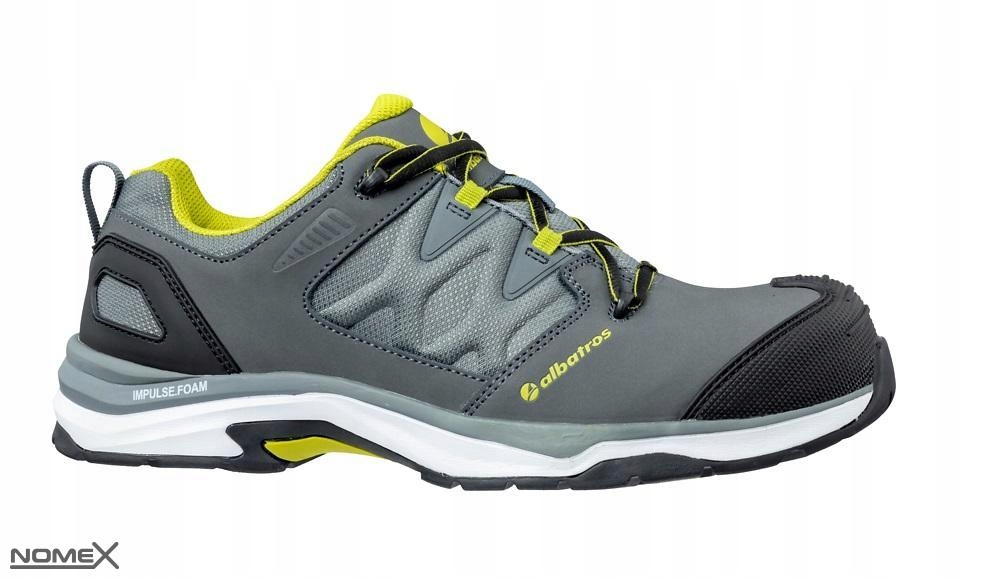 Pracovná obuv Albatros ULTRATRAIL GREY LOW, veľkosť 43