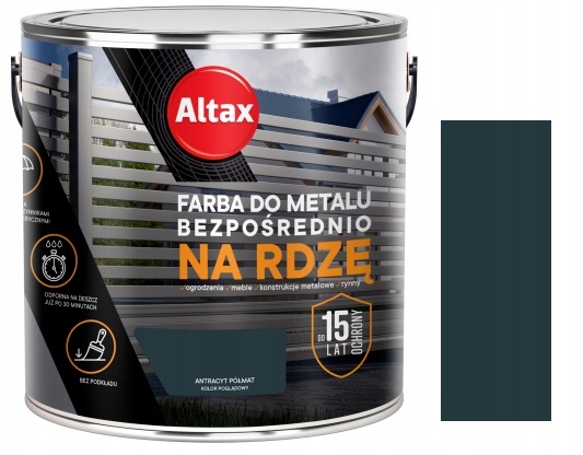 Altax farba na kov 2,5l